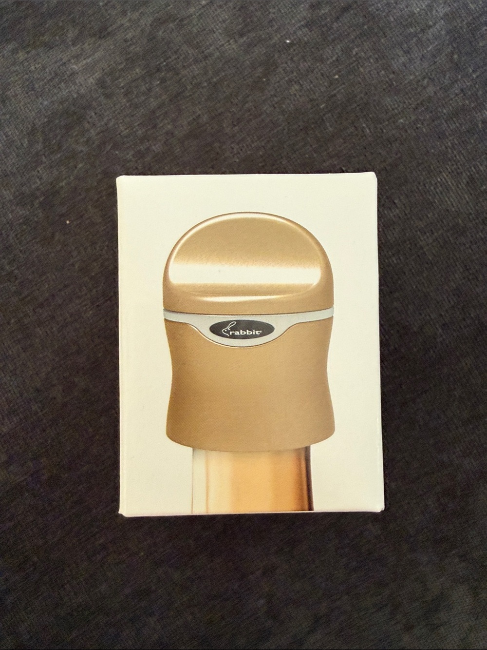 Rabbit- Champagne and Wine Sealer, Gold